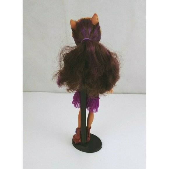 Monster High Haunted Spirits Clawdeen Wolf 11" Doll With Stand & Accessories - Picture 3 of 5